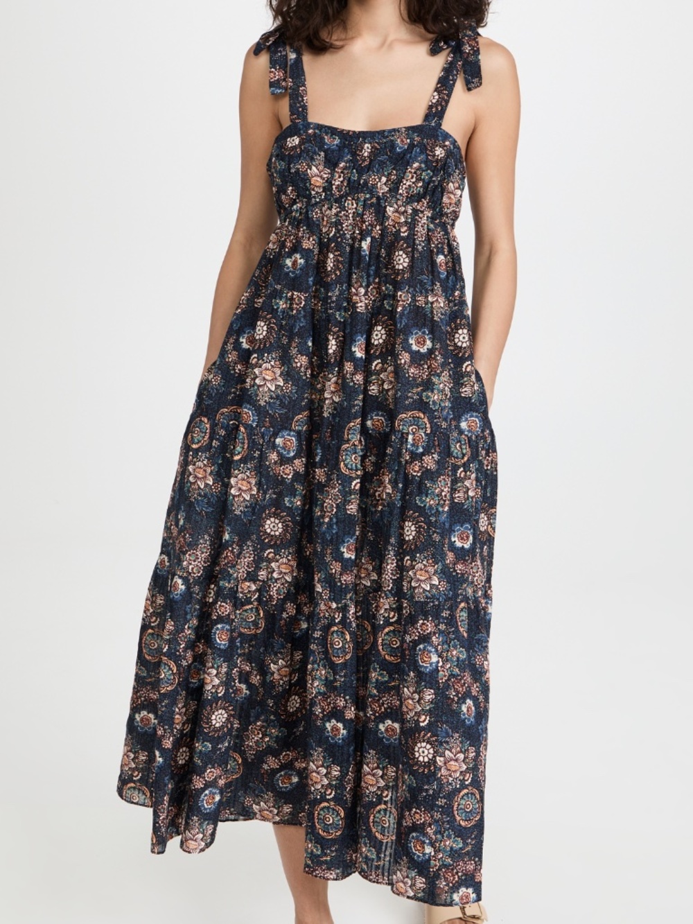 Ulla Johnson Cordelia Dress in Twilight Floral Print Size 0